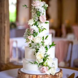 Flowers for wedding cake kent