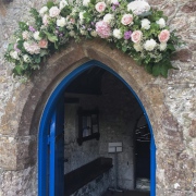 Top flower arch