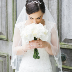 Simple wedding bouquet