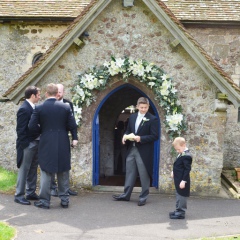 Flowers for Lympne Church
