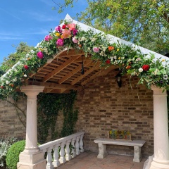 Wedding flowers for Marleybrook house