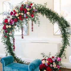 Indian wedding flower decoration 