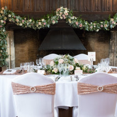 Wedding flowers Lympne castle