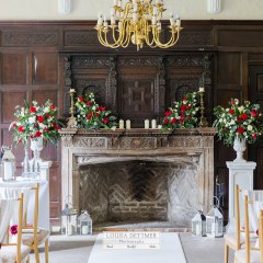 Winter wedding flower arrangements 
