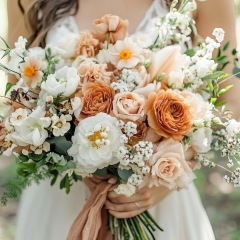 Late summer brides bouquet 